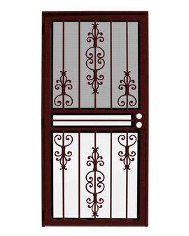Estate Wineberry Recessed Mount Outswing Security Door
