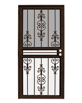 Estate Wineberry Recessed Mount Outswing Security Door