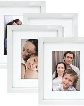 Mcs 8x10 Gallery Picture Frame Matted To Display 5x7 Pictures Glass Front