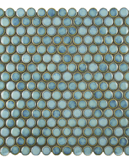 Penny Marine 12 Inch Porcelain Mosaic Floor & Wall Tile