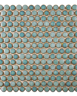 Penny Marine 12 Inch Porcelain Mosaic Floor & Wall Tile