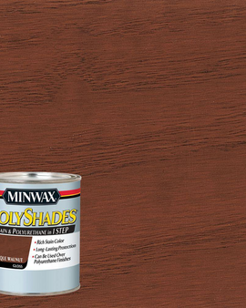 Polyshades Classic Black Satin Stain And Polyurethane Polyshades Mission Oak Satin Stain And Polyurethane