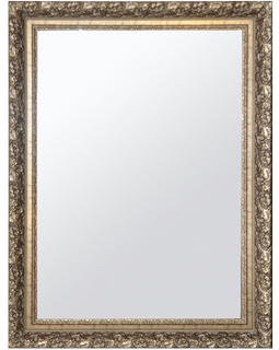 Raphael Rozen Classic Vintage Hanging Framed Wall Mounted Mirror